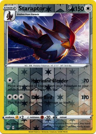 Darkness Ablaze - 147/189 - Staraptor (Reverse Holo)