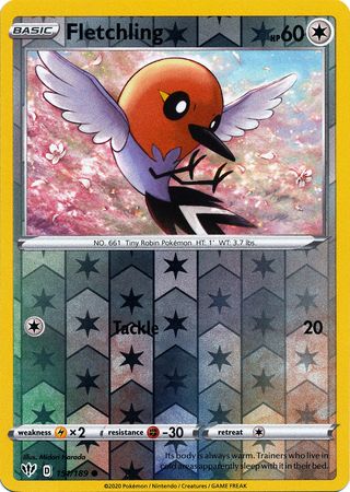 Darkness Ablaze - 151/189 - Fletchling (Reverse Holo)