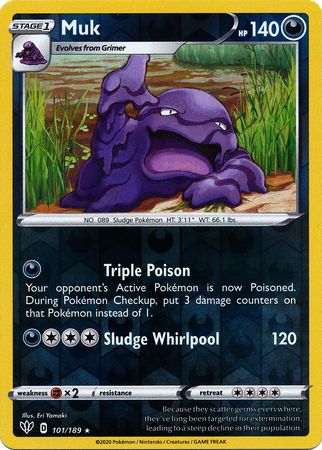 Darkness Ablaze - 101/189 - Muk (Reverse Holo)