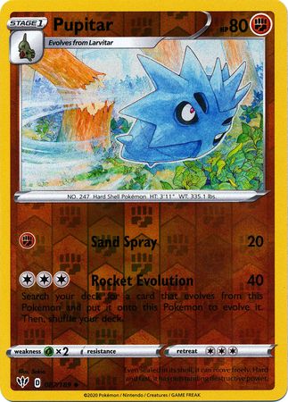 Darkness Ablaze - 087/189 - Pupitar (Reverse Holo)