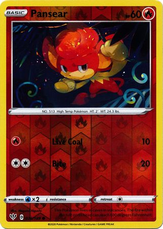 Darkness Ablaze - 026/189 - Pansear (Reverse Holo)