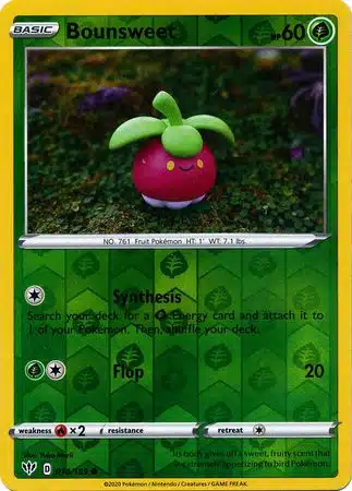 Darkness Ablaze - 014/189 - Bounsweet (Reverse Holo) Darkness Ablaze - 014/189 - Bounsweet (Reverse Holo)