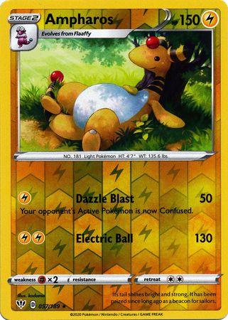 Darkness Ablaze - 057/189 - Ampharos (Reverse Holo)