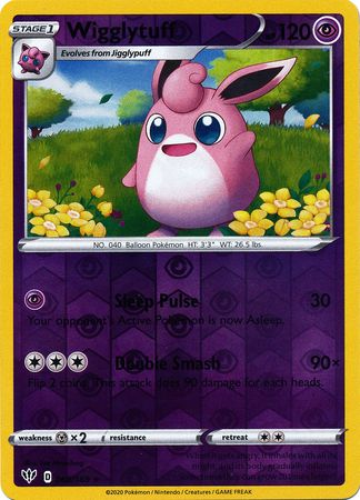 Darkness Ablaze - 068/189 - Wigglytuff (Reverse Holo)