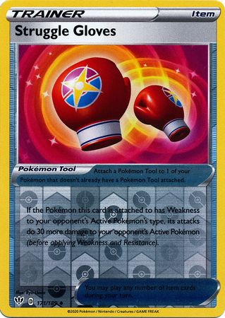 Darkness Ablaze - 171/189 - Struggle Gloves (Reverse Holo)