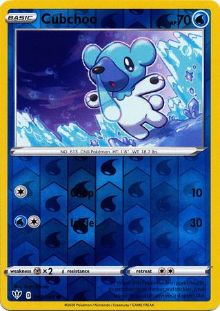 Darkness Ablaze - 048/189 - Cubchoo (Reverse Holo)