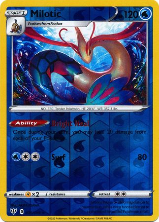 Darkness Ablaze - 039/189 - Milotic (Reverse Holo)