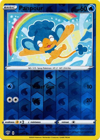 Darkness Ablaze - 041/189 - Panpour (Reverse Holo)