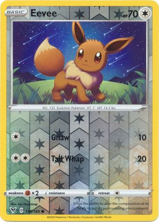Vivid Voltage - 130/185 - Eevee (Reverse Holo)