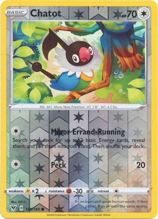 Vivid Voltage - 139/185 - Chatot (Reverse Holo)