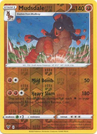 Vivid Voltage - 097/185 - Mudsdale (Reverse Holo)