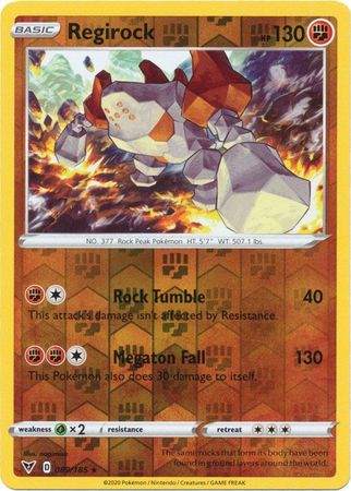 Vivid Voltage - 089/185 - Regirock (Reverse Holo)