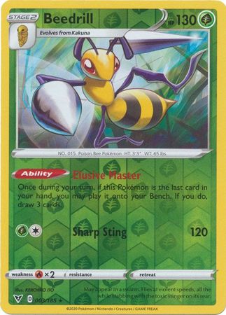 Vivid Voltage - 003/185 - Beedrill (Reverse Holo)