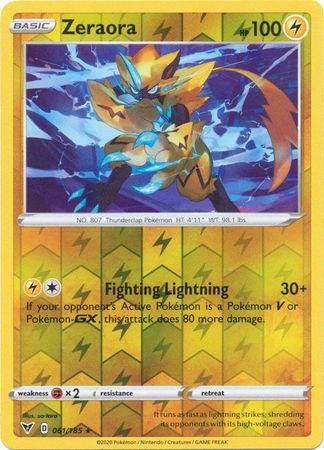 Vivid Voltage - 061/185 - Zeraora (Reverse Holo)