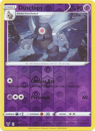 Vivid Voltage - 070/185 - Dusclops (Reverse Holo)