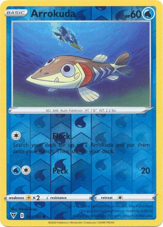 Vivid Voltage - 041/185 - Arrokuda (Reverse Holo)