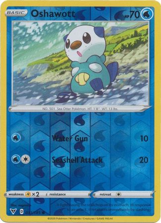 Vivid Voltage - 033/185 - Oshawott (Reverse Holo)