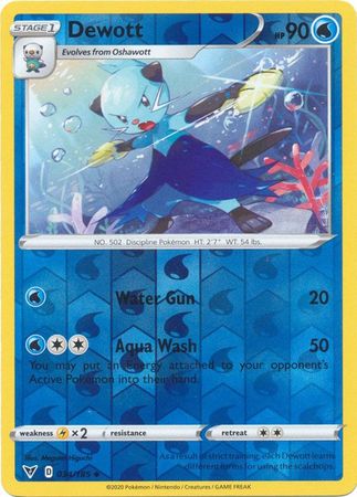 Vivid Voltage - 034/185 - Dewott (Reverse Holo)