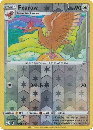 Battle Styles - 112/163 - Fearow (Reverse Holo)