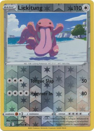 Battle Styles - 113/163 - Lickitung (Reverse Holo)