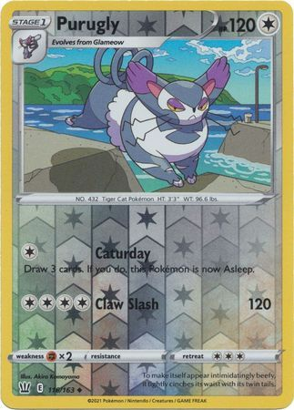 Battle Styles - 116/163 - Purugly (Reverse Holo)