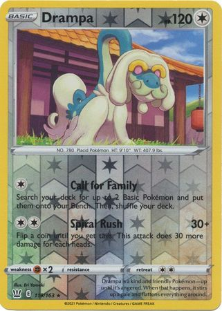 Battle Styles - 119/163 - Drampa (Reverse Holo)