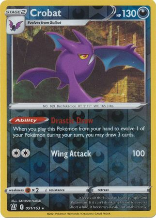 Battle Styles - 091/163 - Crobat (Reverse Holo)