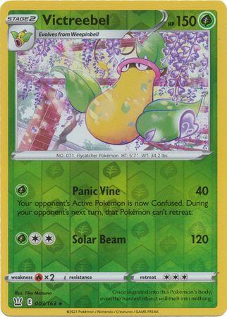Battle Styles - 003/163 - Victreebel (Reverse Holo)
