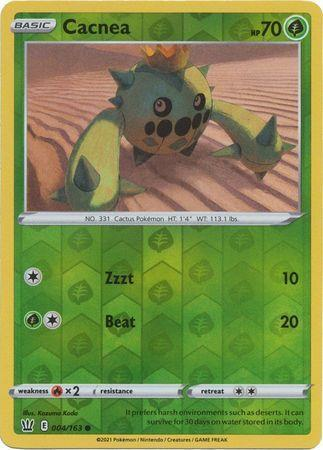 Battle Styles - 004/163 - Cacnea (Reverse Holo)