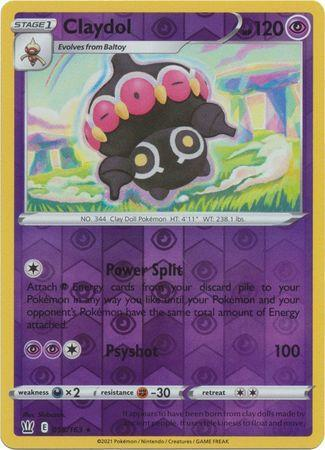 Battle Styles - 058/163 - Claydol (Reverse Holo)