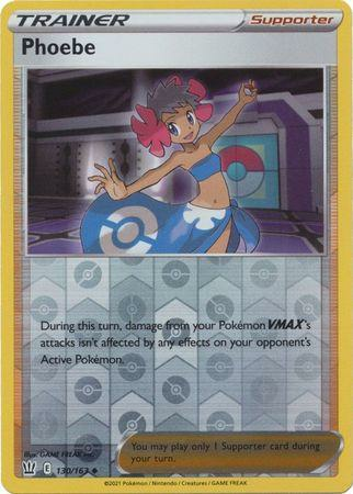 Battle Styles - 130/163 - Phoebe (Reverse Holo)