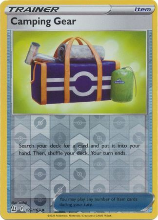 Battle Styles - 122/163 - Camping Gear (Reverse Holo)