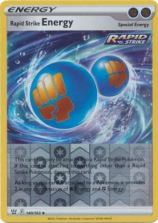 Battle Styles - 140/163 - Rapid Strike Energy (Reverse Holo)
