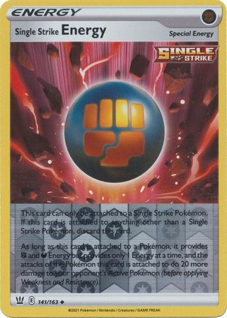 Battle Styles - 141/163 - Single Strike Energy (Reverse Holo)