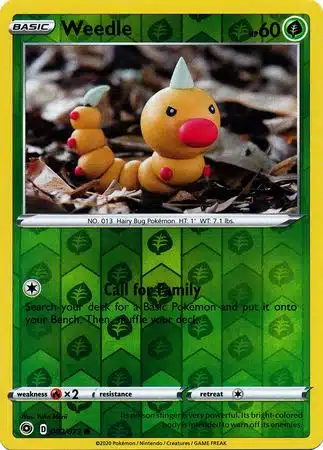 Champion's Path - 002/073 - Weedle (Reverse Holo) Champion's Path - 002/073 - Weedle (Reverse Holo)
