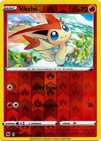 Champion's Path - 007/073 - Victini (Reverse Holo)