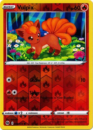 Champion's Path - 006/073 - Vulpix (Reverse Holo)
