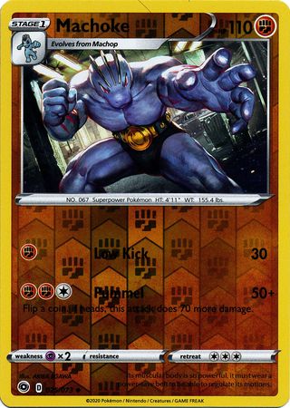 Champion's Path - 025/073 - Machoke (Reverse Holo)