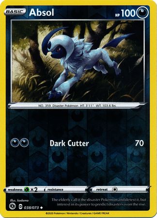 Champion's Path - 038/073 - Absol (Reverse Holo)
