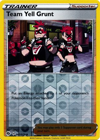 Champion's Path - 067/073 - Team Yell Grunt (Reverse Holo)