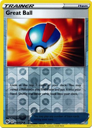 Champion's Path - 052/073 - Great Ball (Reverse Holo)
