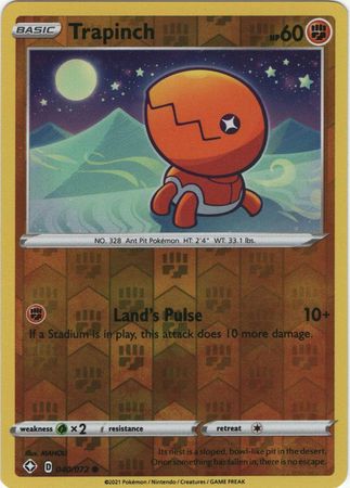 Shining Fates - 040/072 - Trapinch (Reverse Holo)