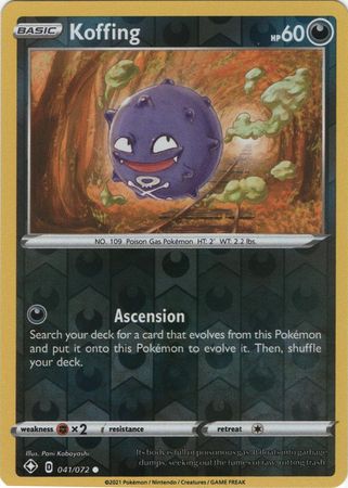 Shining Fates - 041/072 - Koffing (Reverse Holo)