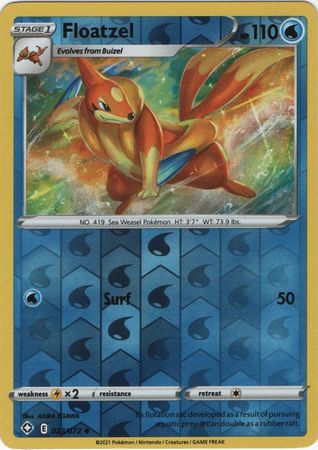 Shining Fates - 023/072 - Floatzel (Reverse Holo)