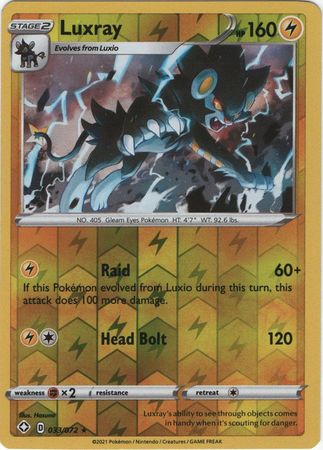 Shining Fates - 033/072 - Luxray (Reverse Holo)