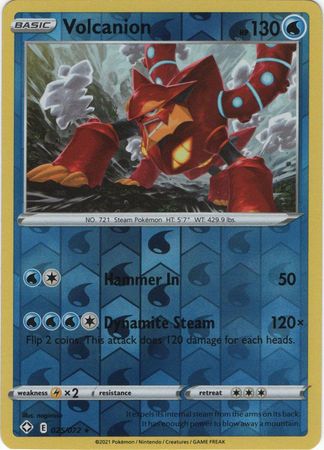 Shining Fates - 025/072 - Volcanion (Reverse Holo)