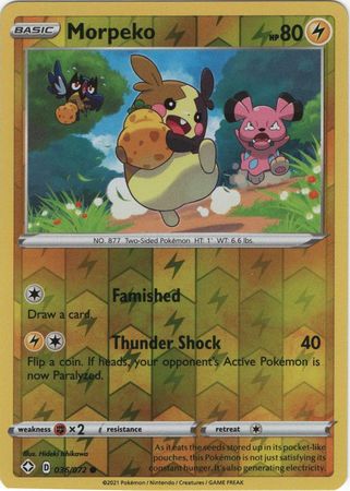 Shining Fates - 036/072 - Morpeko (Reverse Holo)
