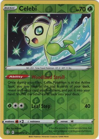 Shining Fates - 003/072 - Celebi (Reverse Holo)