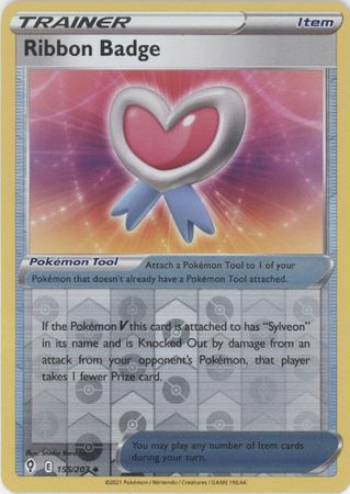 Karta Pokémon - Evolving Skies - 155/203 - Ribbon Badge (Reverse Holo)