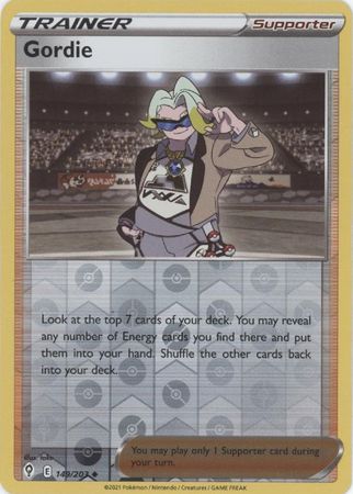 Karta Pokémon - Evolving Skies - 149/203 - Gordie (Reverse Holo)